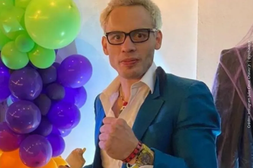 Julio Cesar Chavez Jr. en una fiesta..jpg