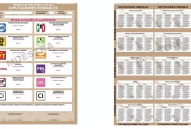 Aprueban modelo de boleta para elección de Diputados.
