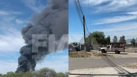 Un lesionado tras explosión e incendio en una gasera en la Carretera 25