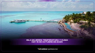 Isla Mujeres: Temperatura y clima HOY 15 de octubre de 2025