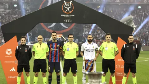 Supercopa Real Madrid vs Barcelona