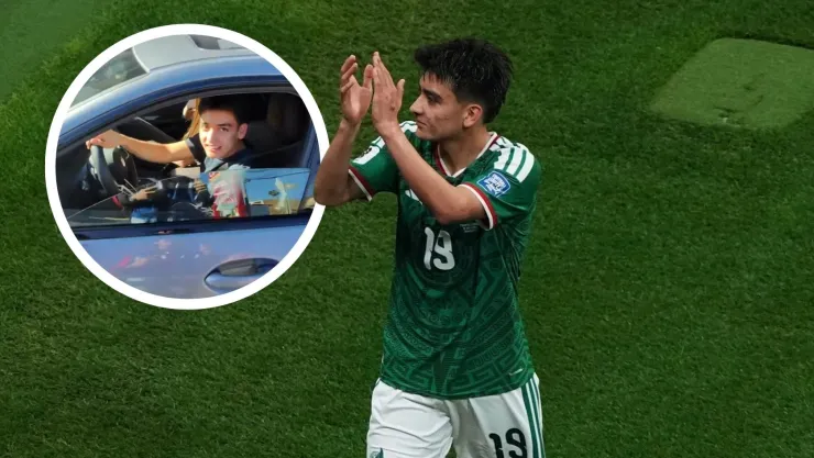 Gilberto Mora fue captado con una joven en México
