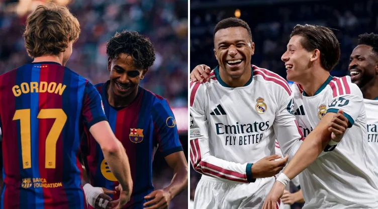 La comparación de precios del tridente de Barcelona y Real Madrid