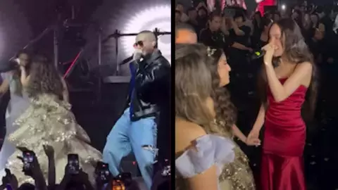¿Belinda, J Balvin y Xavi en unos XV años? VIDEO del show de los cantantes en la fiesta privada se vuelve viral