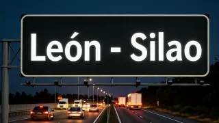 ¿Atascos viales Así está el tráfico en la carretera León-Silao la noche de hoy 23 de octubre.jpg