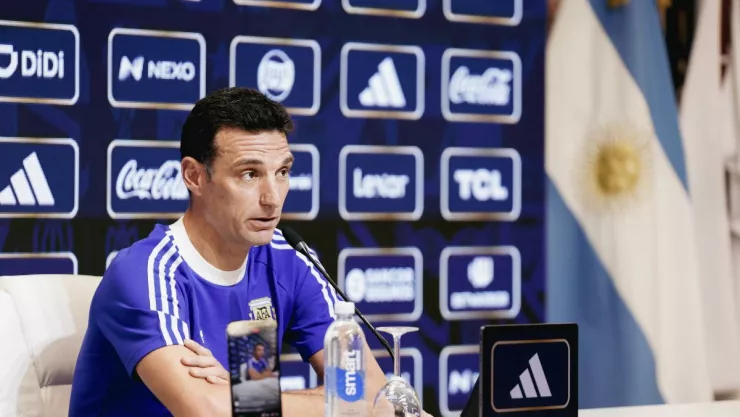 Scaloni habla sobre la situación de Messi de cara al Mundial 2026