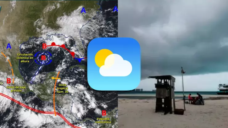 ¿Onda tropical 36 afectará a Quintana Roo? Clima en Cancún y el estado HOY, 6 de octubre de 2025