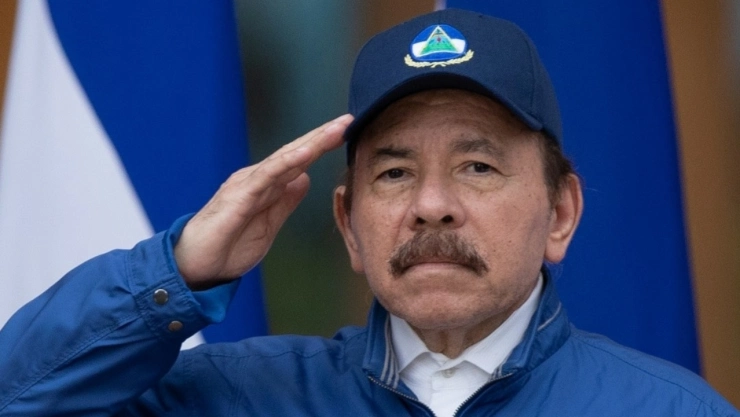 Daniel Ortega, dictador de Nicaragua.