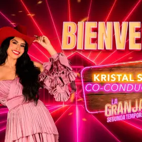 Kristal Silva regresa como co-conductora de La Granja VIP