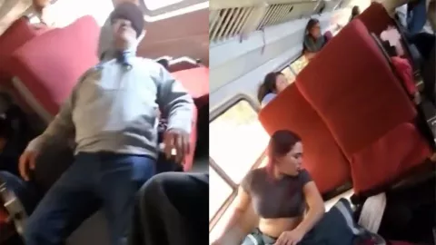 Revelan videos del descarrilamiento del tren interoceánico en Oaxaca