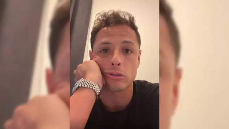 Chicharito Hernández explica polémica del niño y la Bandera