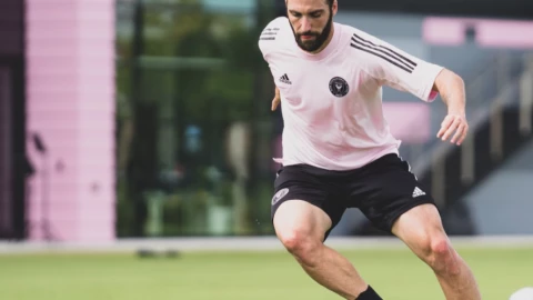 Gonzalo Higuaín con el Inter Miami