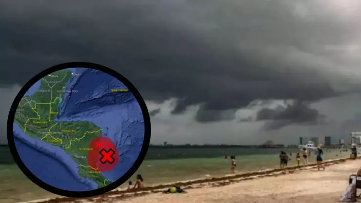 Zona de baja presión en el mar Caribe amenaza con desarrollo ciclónico ¿está cerca de Quintana Roo?