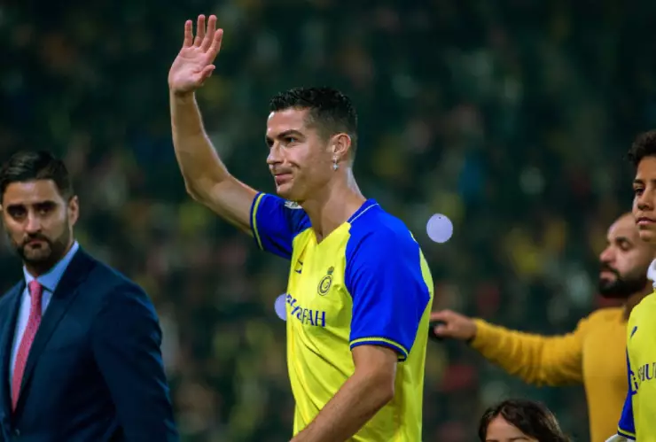 Cristiano Ronaldo con la camiseta del Al Nassr