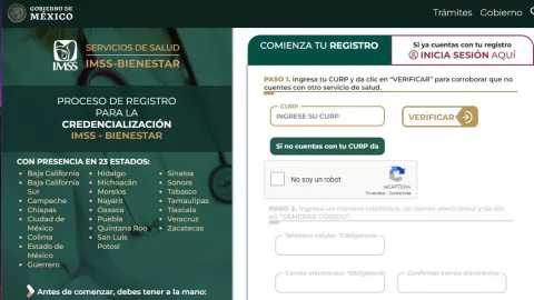 Cómo registrarse al IMSS Bienestar