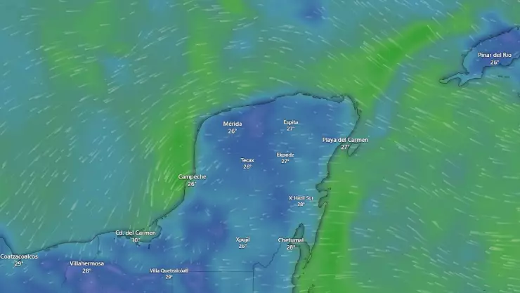 Lluvias en Mérida hoy_ Prevén la caída de fuertes lluvias por la tarde hoy 28 de agosto de 2024