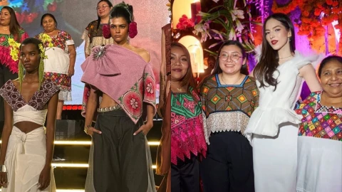 Textiles de Xpichil presentes en la Gala Vogue Día de Muertos 2025