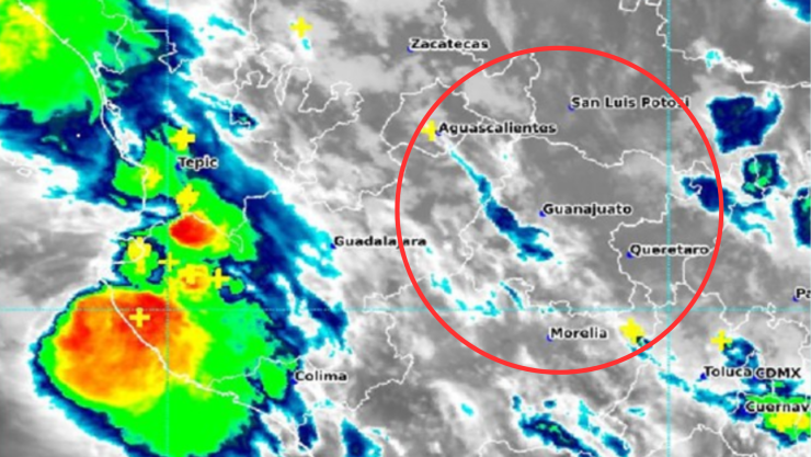 Posible tormenta eléctrica llega a Guanajuato martes 7 de julio 2026