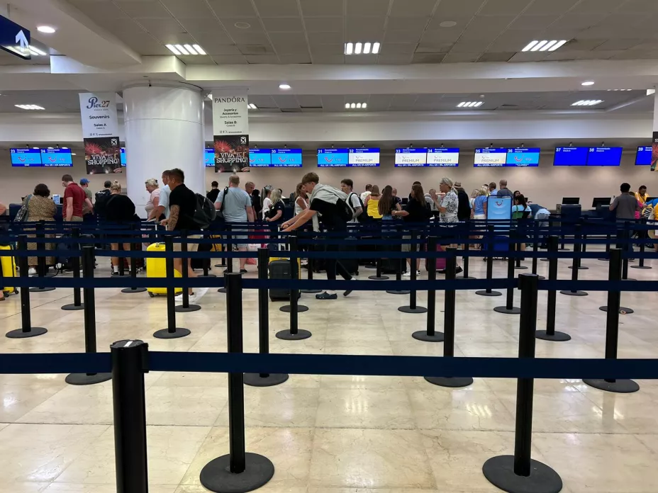 El Aeropuerto Internacional de Cancún opera de manera normal hoy 24 de septiembre de 2024