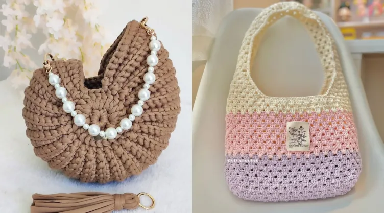 bolsas de crochet en tendencia verano 2026