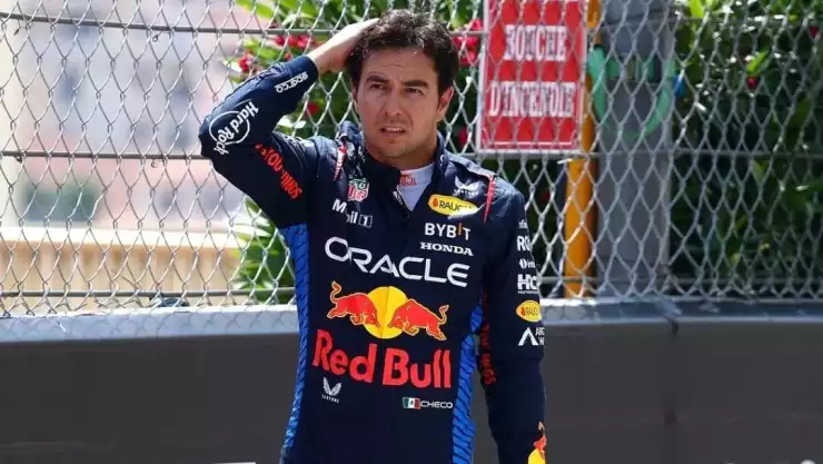 ¡Mal y de malas! Checo Pérez fue sancionado tras su incidente en el GP de Canadá