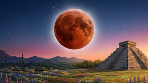 Eventos astronómicos marzo 2026: eclipse lunar y equinoccio