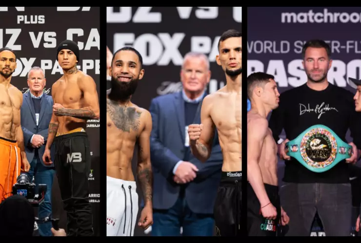 Peleas de boxeo Principe cuadras, thurman, pantera, leo santa cruz