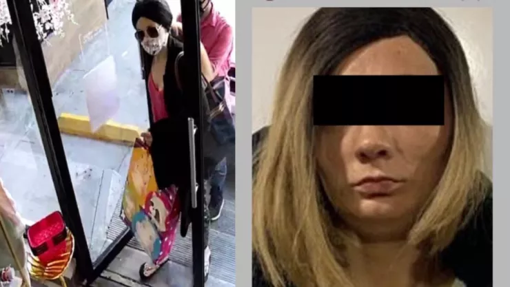 Detienen a lady pelucas en el centro