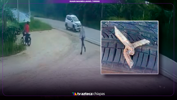 Ponchallantas Chiapas video