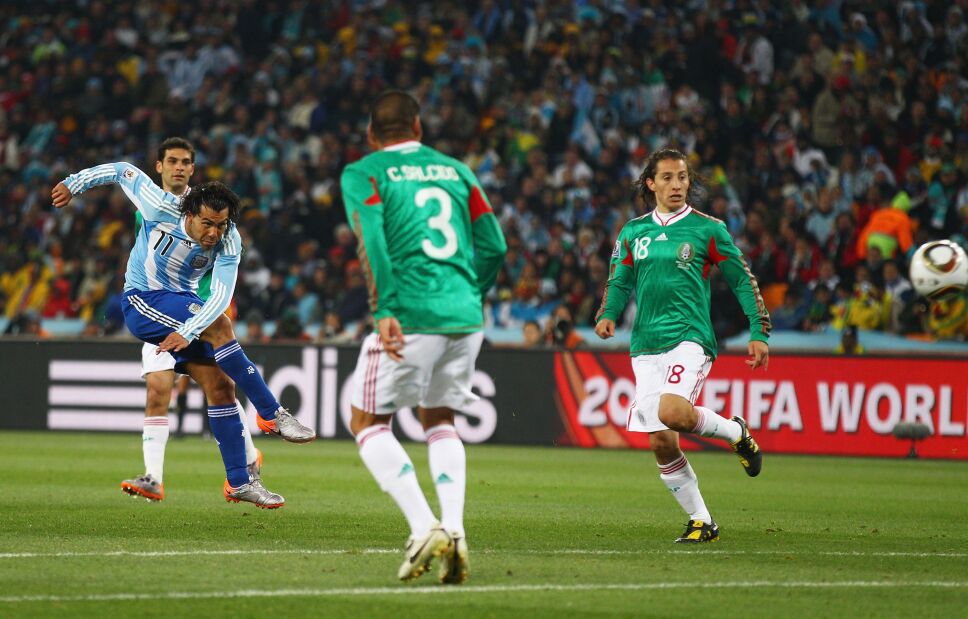 Argentina v Mexico: 2010 FIFA World Cup - Round of Sixteen
