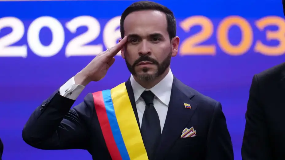 Abelardo de la Espriella, jura como presidente de Colombia.