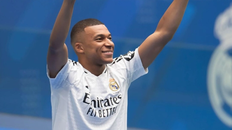 Kylian Mbappé en el Real Madrid