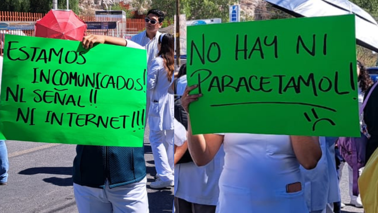 Protestas por crisis en Hospital IMSS Bienestar Tula-Hidalgo
