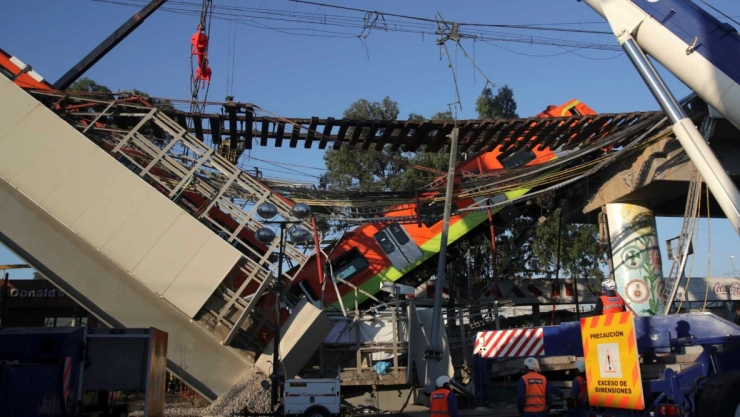 Línea 12 Metro CDMX grietas