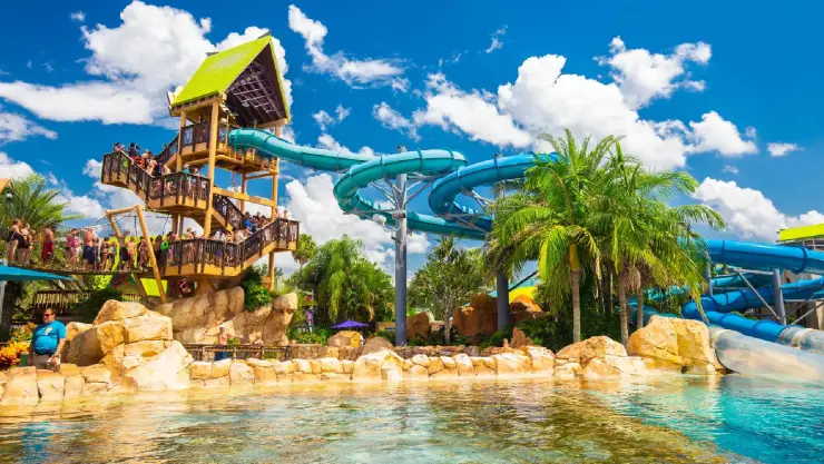 Un parque de agua en Orlando, Florida