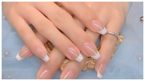 diseños de manicura frances