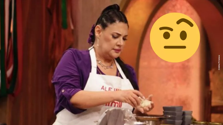 MasterChef Celebrity: Alejandra Ávalos se molestó con los chefs.