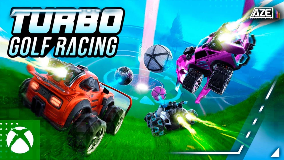 Rocket Racing F Turbo Golf Racing, juego inspirado en Rocket League