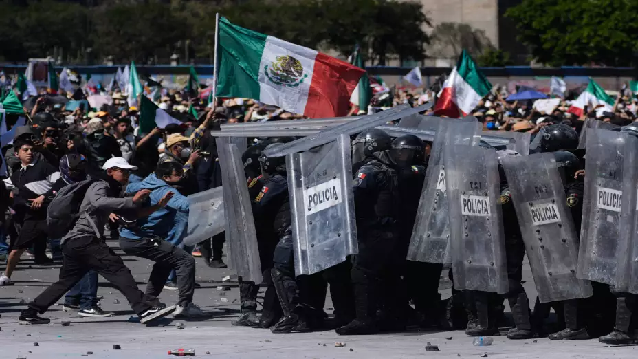MÉXICO-PROTESTAS