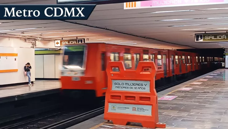 Se reportan aglomeraciones en la Línea A del Metro CDMX hoy 14 de septiembre de 2023.