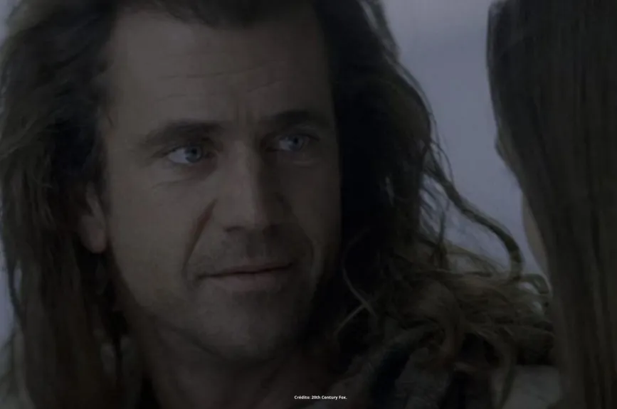 Escena de la película Corazón Valiente (Braveheart) con Mel Gibson por Azteca 7.