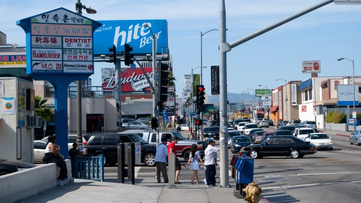 Barrio de Vermont Vista en Los Ángeles