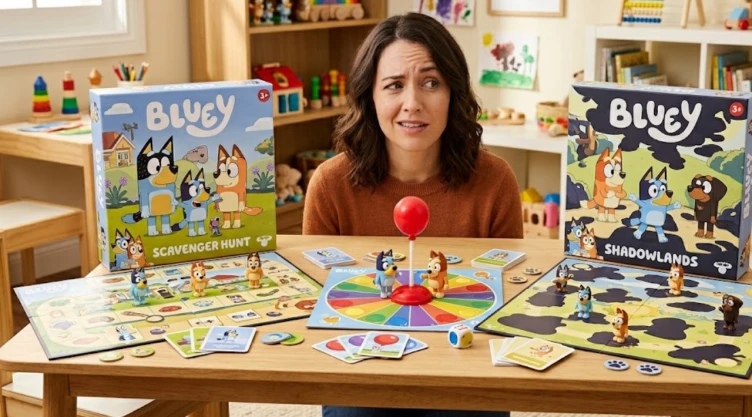 3 juegos de mesa de Bluey que te harán pasar horas de diversión en familia