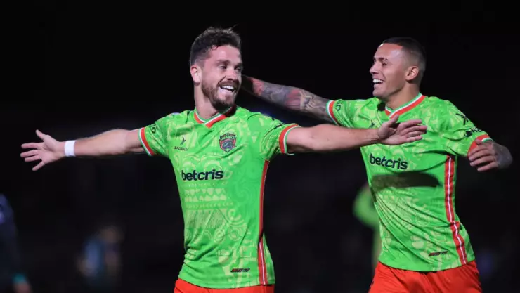 Ju&aacute;rez Fc en el partido contra Santos Laguna