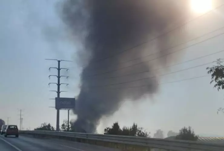 Incendio en Cuautlancingo hoy 21 de noviembre de 2025
