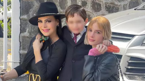 maribel guardia y su nuera Imelda Tuñon