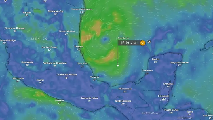 Esta es la TRAYECTORIA de la tormenta tropical Milton que se encuentra cerca de Yucatán