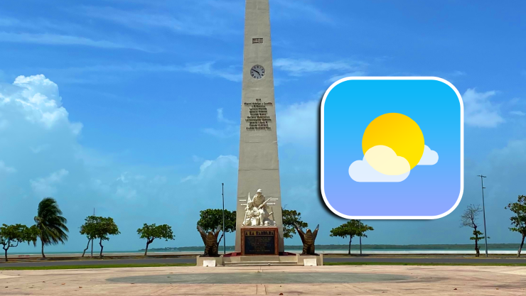 Clima en Chetumal HOY 12 de febrero de 2026_ Canal de baja presión causará cielo nublado.webp