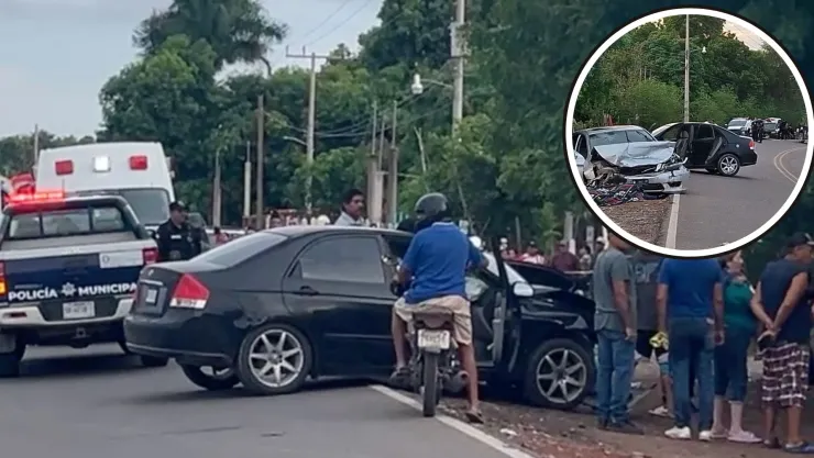 Accidente en Guasave