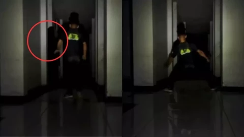 Niño se enfrenta a fantasma y festeja como CR7.png